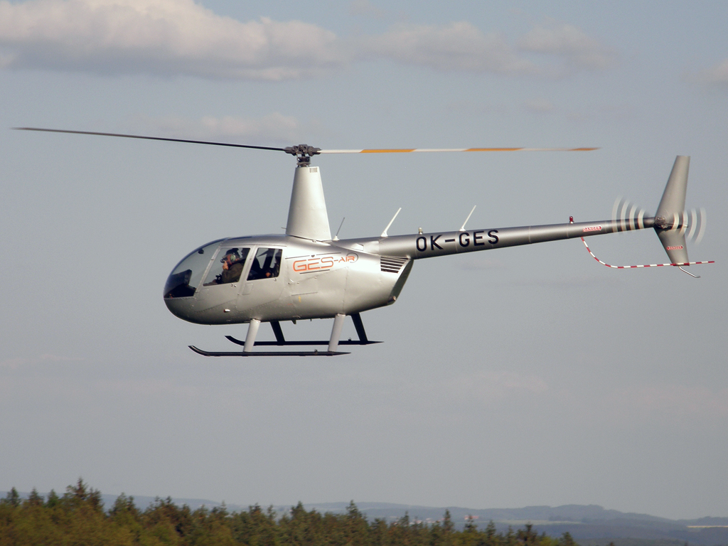 Robinson R-44 Raven II Ges-Air OK-GES Plzen_Plasy (LKPS) May_01_2011