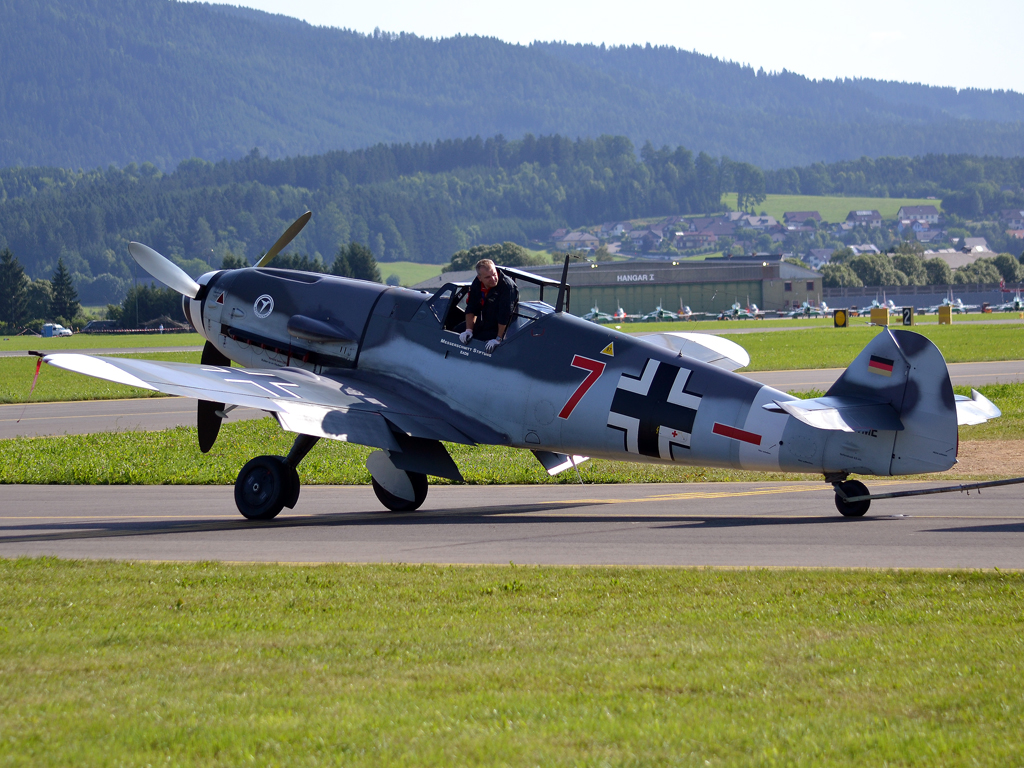 Messerschmitt Bf-109G-4 Messerschmitt Stiftung D-FWME Zeltweg (LOXZ) July_01_2011