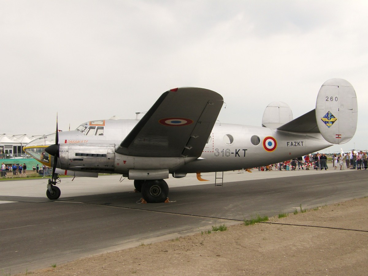 Dassault MD-311 Flamant Untitled F-AZKT Berlin_Schonefeld June_12_2010