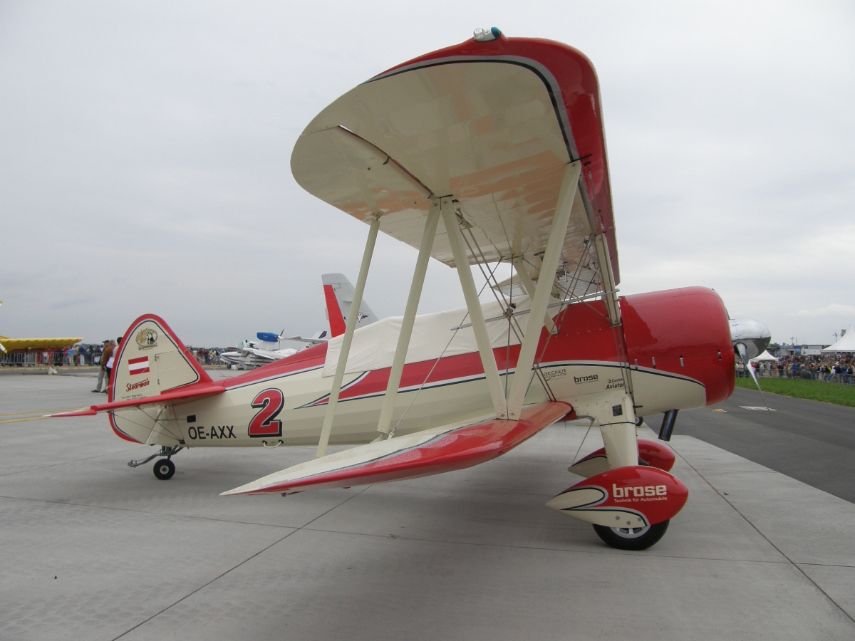 Boeing A-75N1 Stearman Untitled OE-AXX Berlin_Schonefeld June_12_2010