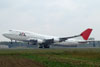 B747-446 Japan Airlines - JAL JA8078 Zagreb_Pleso LDZA September_25_2008