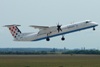 DHC-8-402Q Dash 8 Croatia Airlines 9A-CQF Osijek-Klisa (OSI/LDOS) August_16_2011.