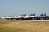 Sukhoi Su-27 Flanker B 12 BLUE Russia Air Force Kecskemet (LKHE) August_04_2013