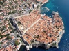 Dubrovnik airview from Reims FR172J Reims Rocket, 9A-DDK