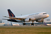 A319-111 Brussels Airlines OO-SSW Prague_Ruzyne (PRG/LKPR) March_14_2014